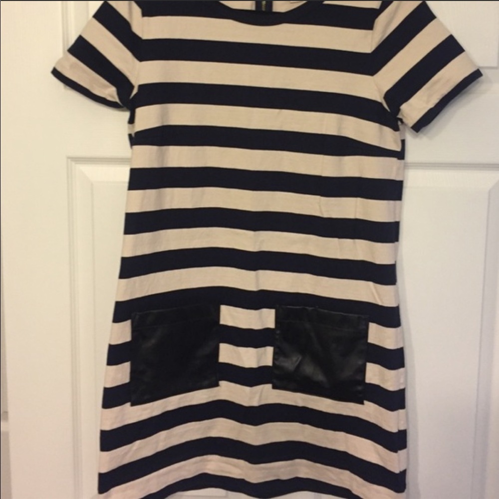 J. Crew factory stripe dress